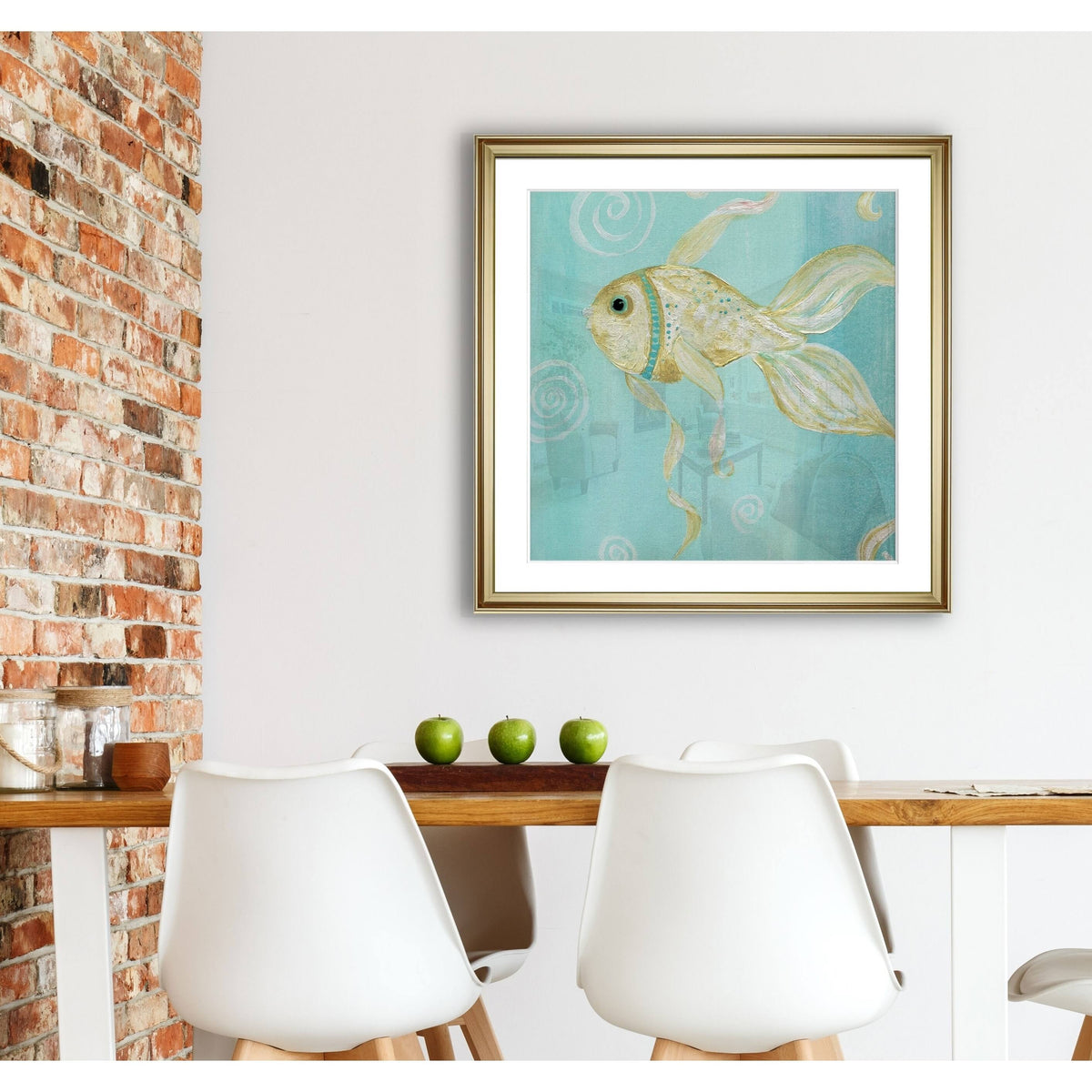 22X22 Framed Giclee Print B37687