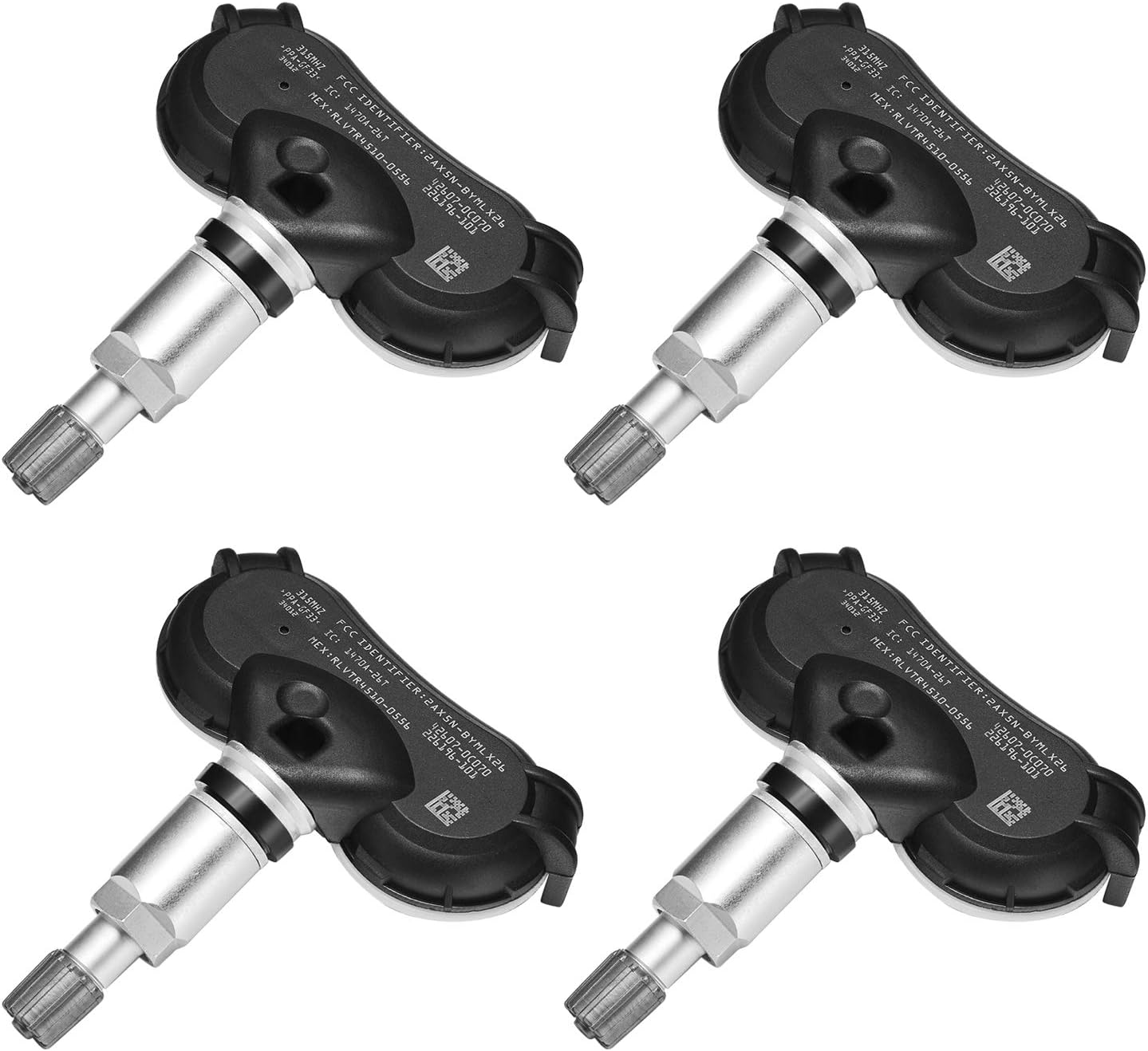 TPMS Sensor 315Mhz Programmed Tire Pressure Sensor Pack of 2 C791191
