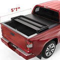Soft Tri-Fold Truck Bed Tonneau Cover for 2014-2021 Toyota Tundra Fleetside 5.5 ft Bed Z340