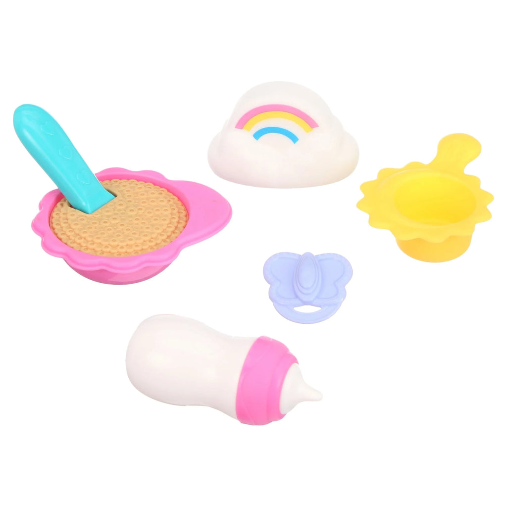 12.5 inch 16 Pieces Play Set, Dark Skin Tone, Brown Eyes N36183