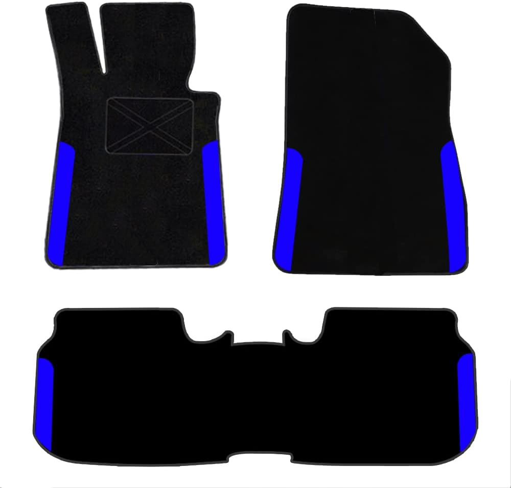 Black Red Polyester Car Floor Mats for TRAX 2019 D706884