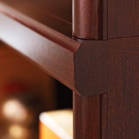 5-Shelf Bookcase Cherry W1014