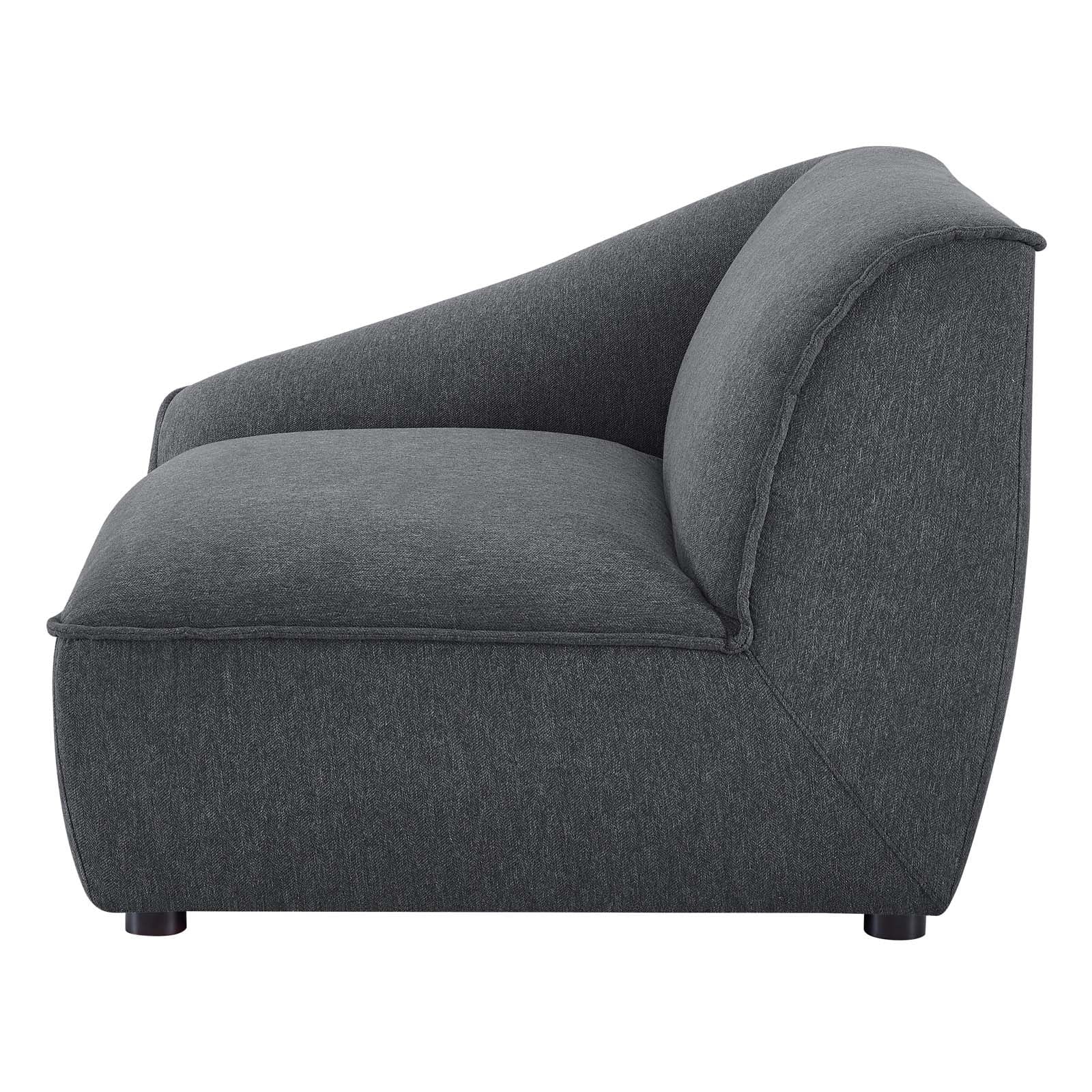 Dark Grey Fabric Sofa O543553
