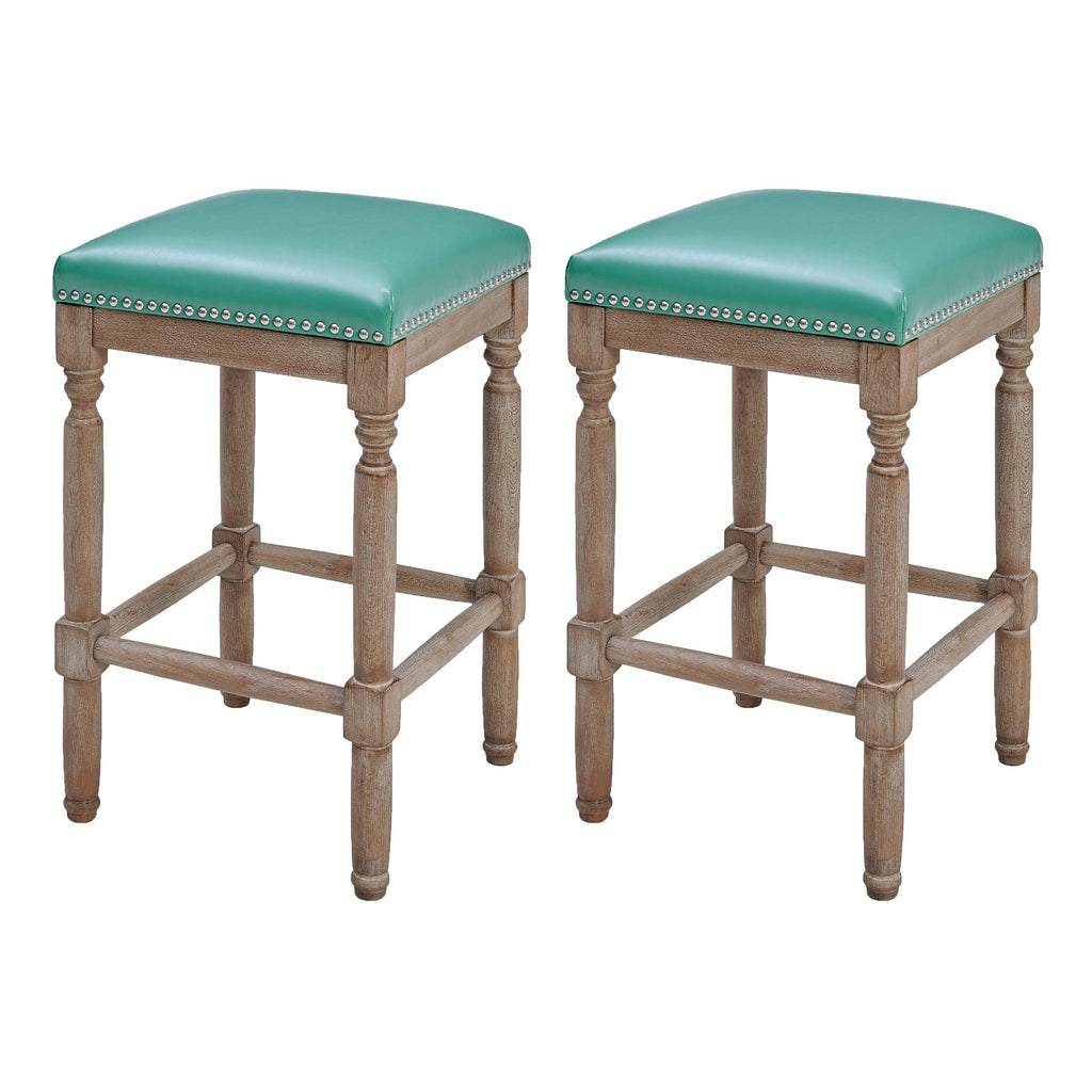 Bonded Leather Counter Stool Y400