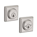 Satin Nickel Keyed Entry Double Cylinder Deadbolt P2287