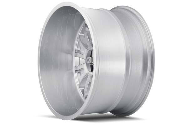 20x10 5x127 -25mm Brushed Clear Gloss Wheel F2334