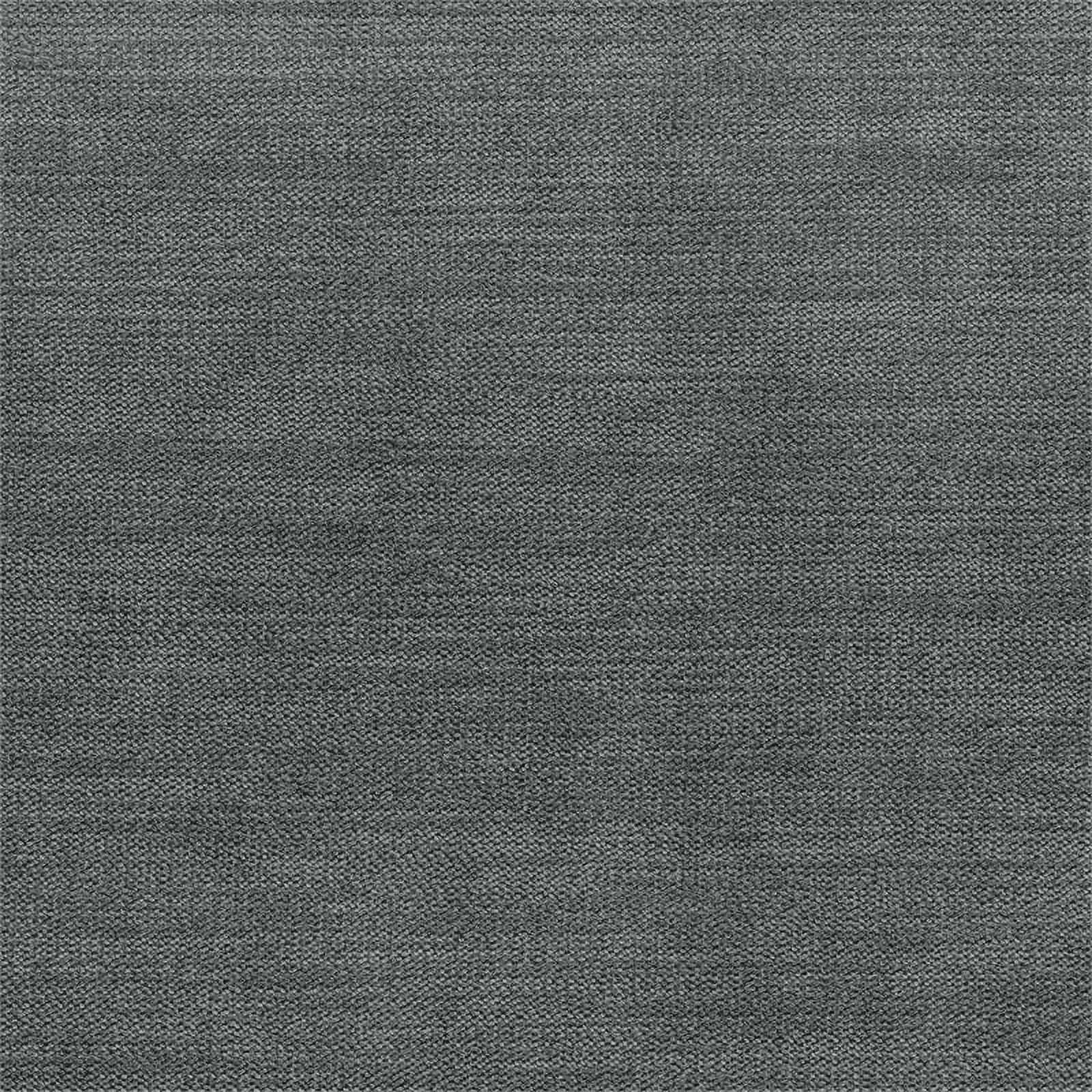 3-Piece Wood & Fabric Sofa in Dark Gray K7809