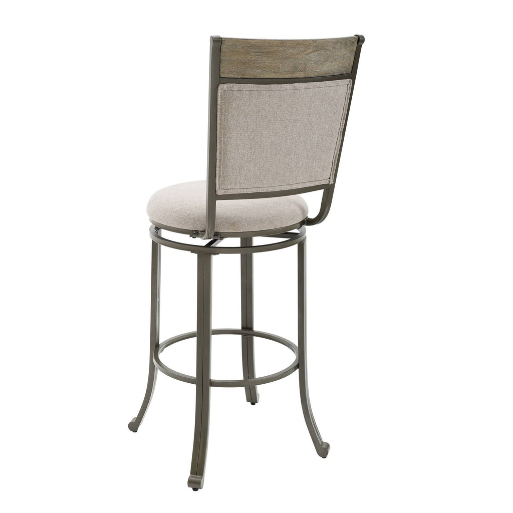 Pewter Gray Barstool Q43671