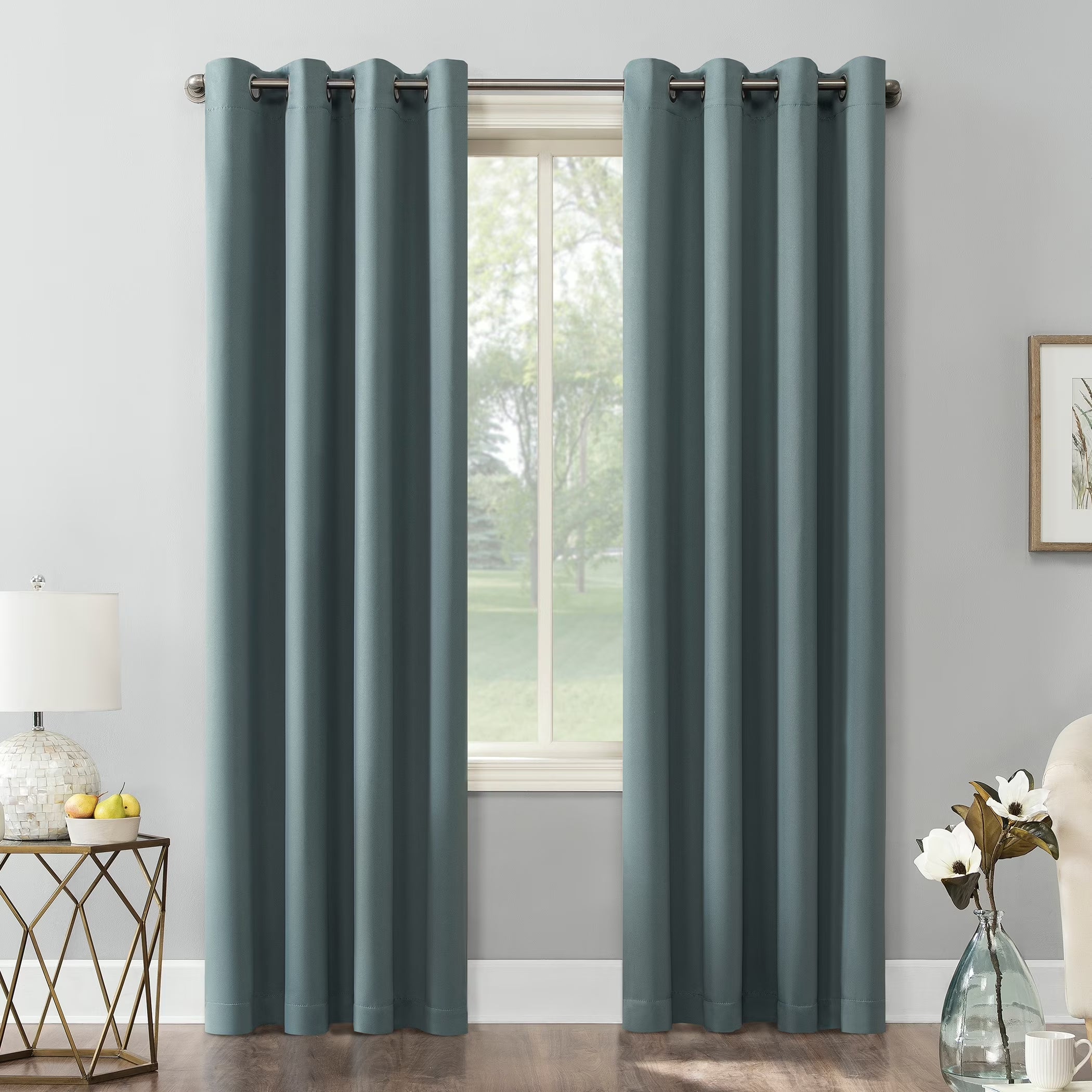 Blackout Grommet Curtain Panel Single Panel 54x63 K30159
