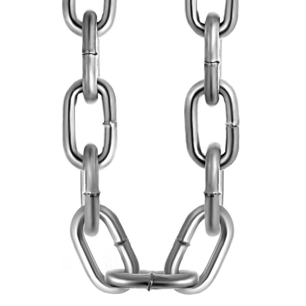 Zinc Plated Grade 30 Proof Coil Chain 0.25 Inch by 100Ft U584