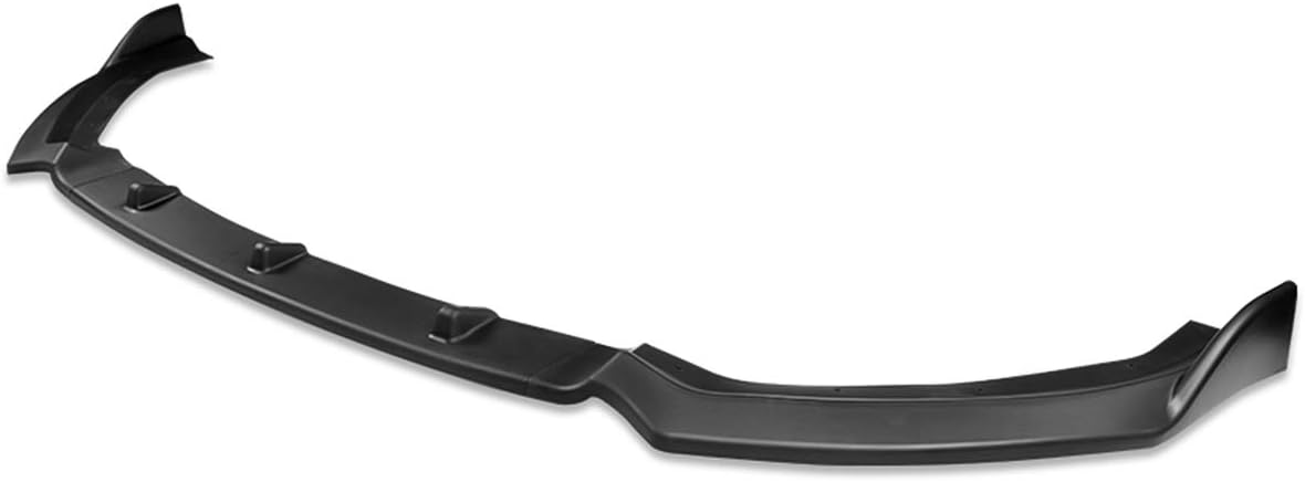 Matte Black Front Bumper Lip Spoiler Body Kit Pack of 2 R9064