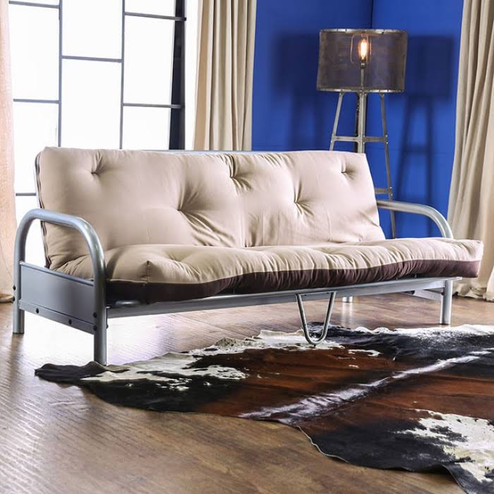 Khaki Brown Futon Mattress E5715