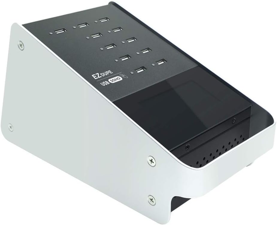 Touch USB Duplicator 1 to 10 USB Flash Drive Copier Eraser with Touch Screen K706