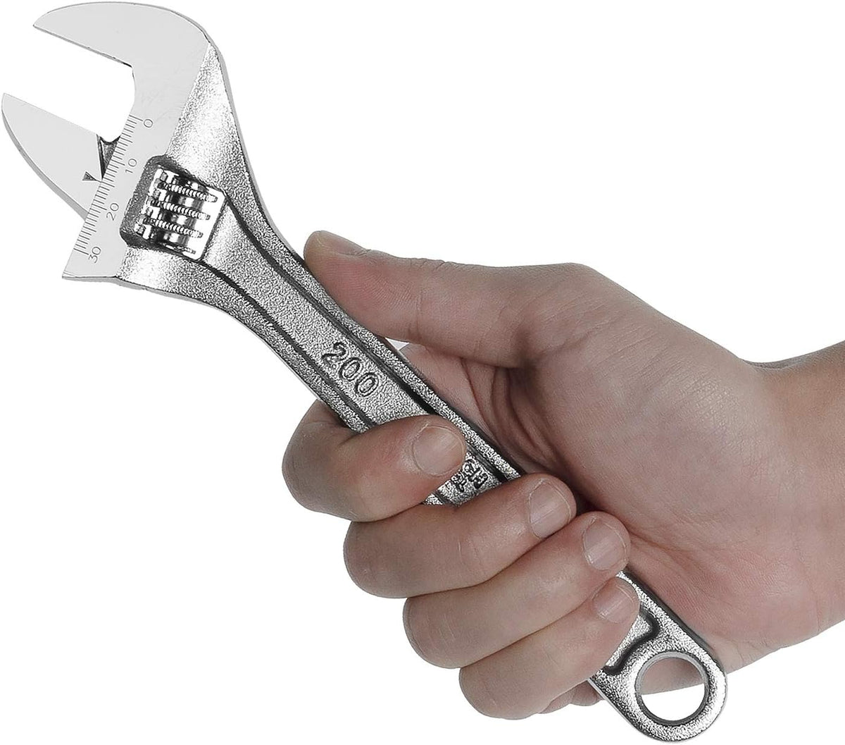 4PCS Adjustable Wrench Set with Roll-up Storage Pouch X34275