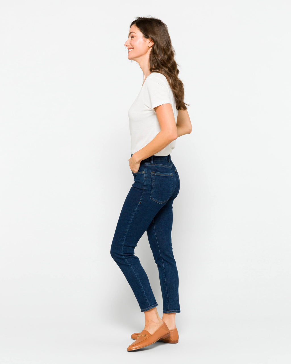 Crop Jean Size 2 Blue W54394