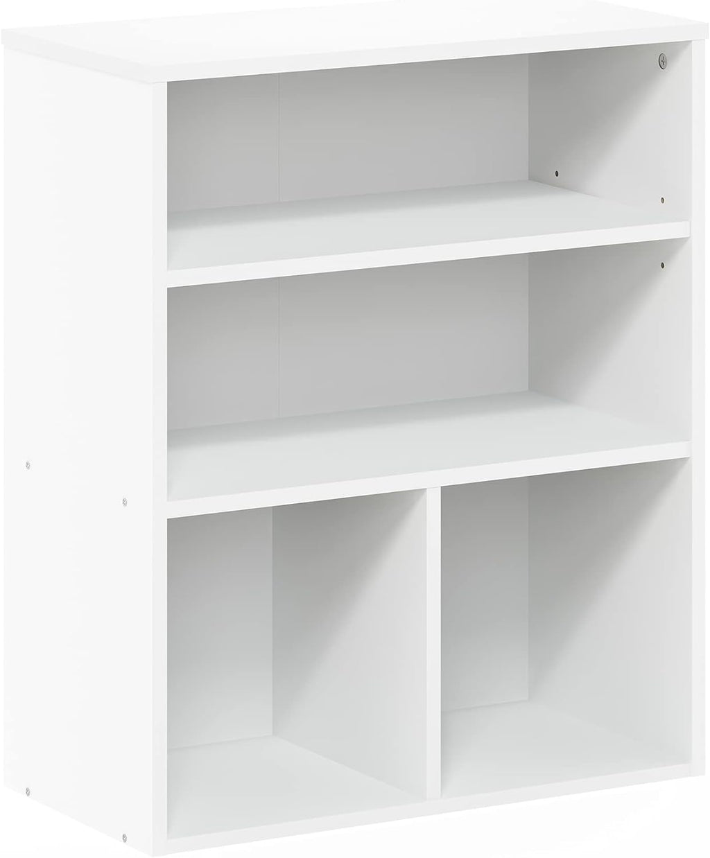 3 Tier White Bookcase R797645