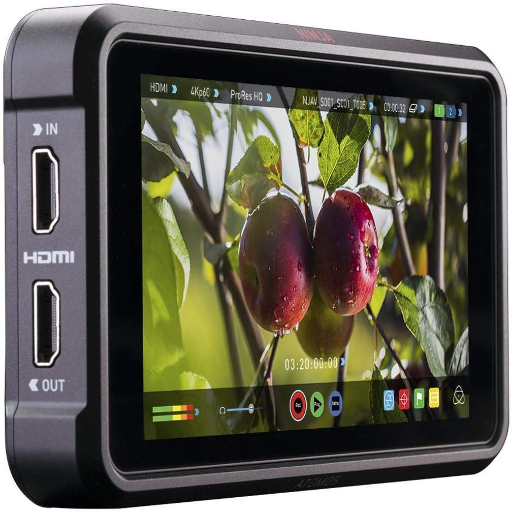 5" Touchscreen Recording Monitor with 4K HDMI Input U1155