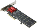 Dual NVMe PCIe Adapter Card for M.2 NVMe SSD J4507