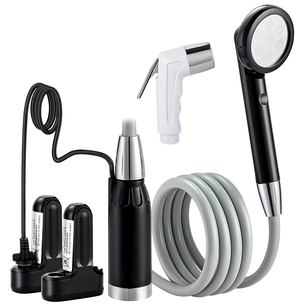 Portable Camp Shower with Two Rechargeable Batteries D638