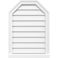 Octagonal Top Surface Mount PVC Gable Vent F653654