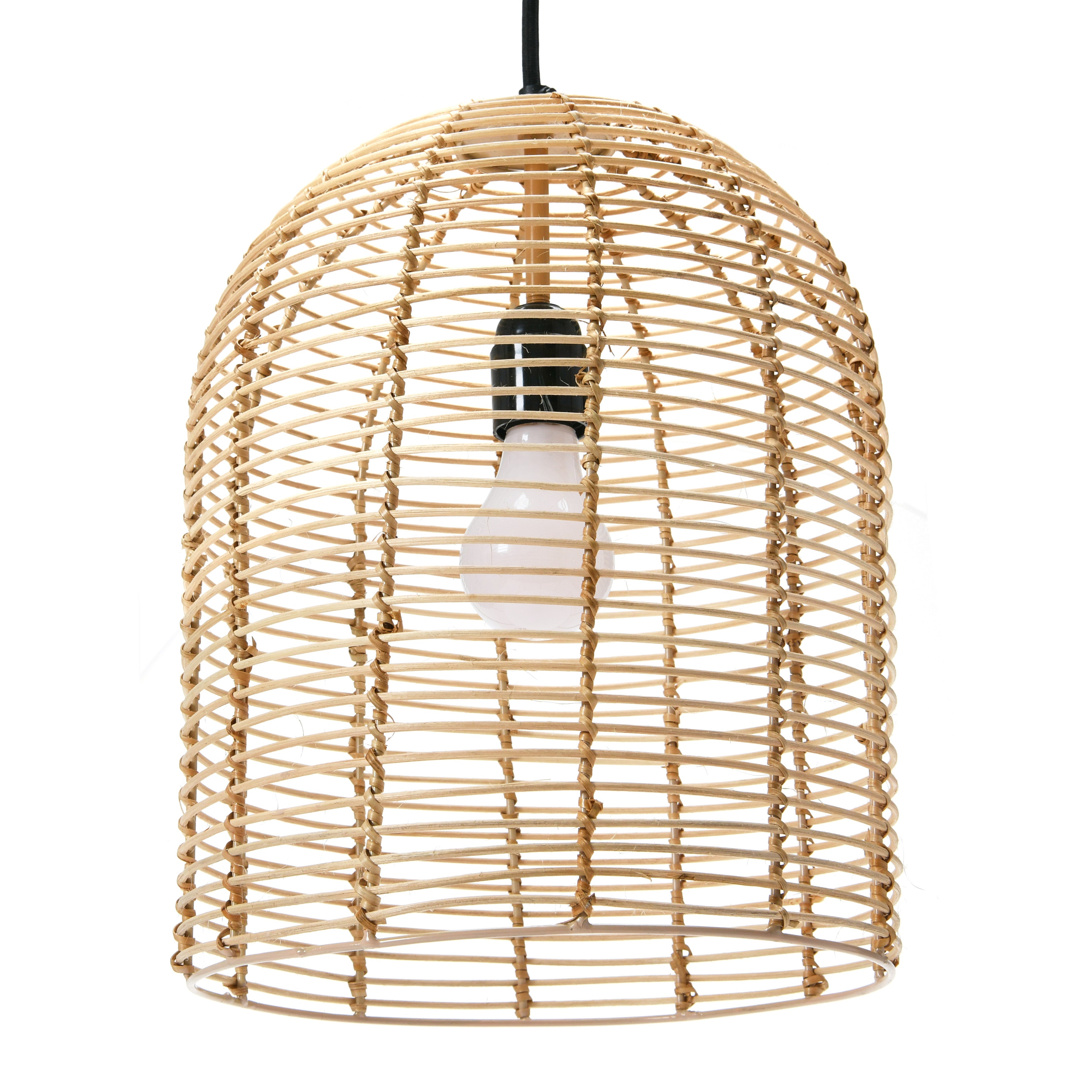 Handwoven Rattan Pendant Light C5077