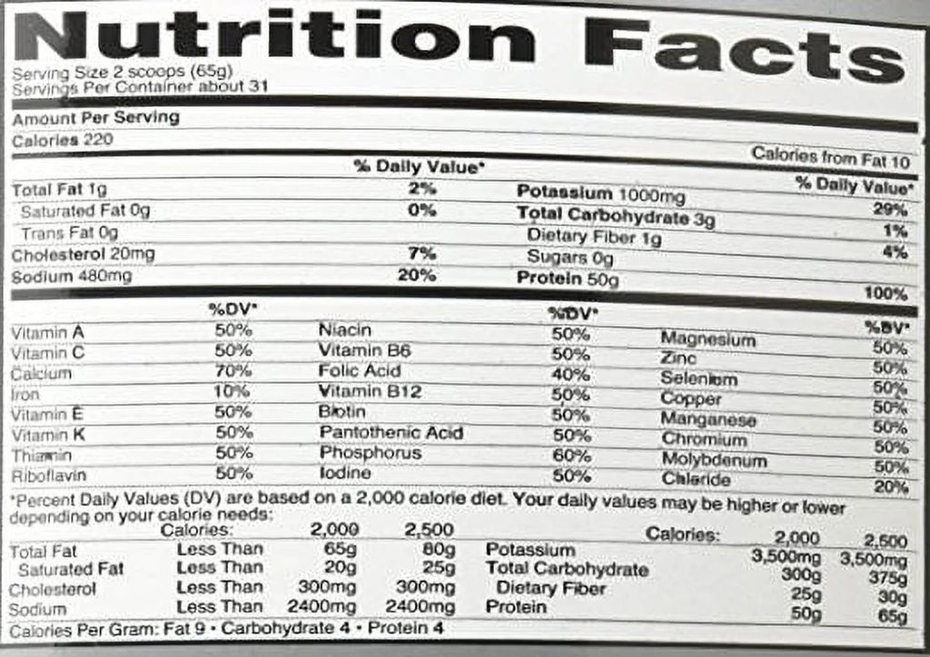 Chocolate Low Carb Protein Powder, 25g Protein, 4.5lb X70489