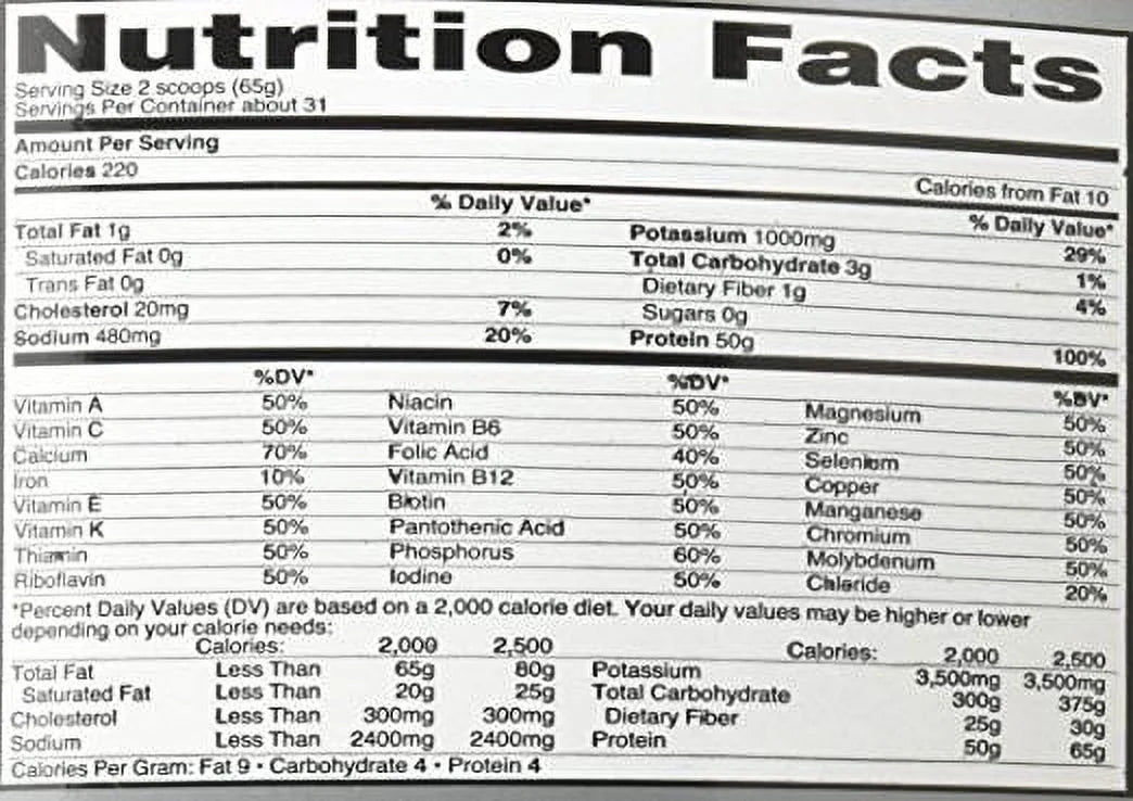 Chocolate Low Carb Protein Powder, 25g Protein, 4.5lb X70489