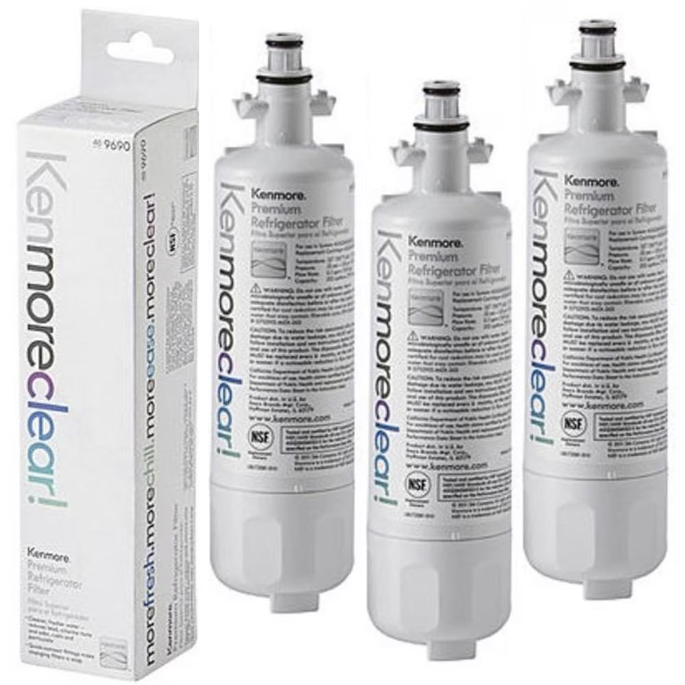 3 Pack Refrigerator Water Filter R9116