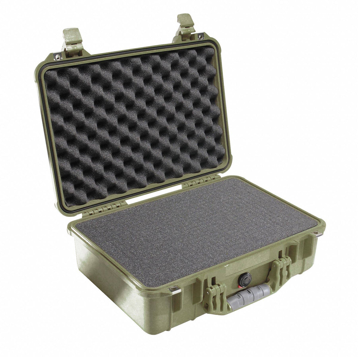 OD Green Pelican Case with Foam B485