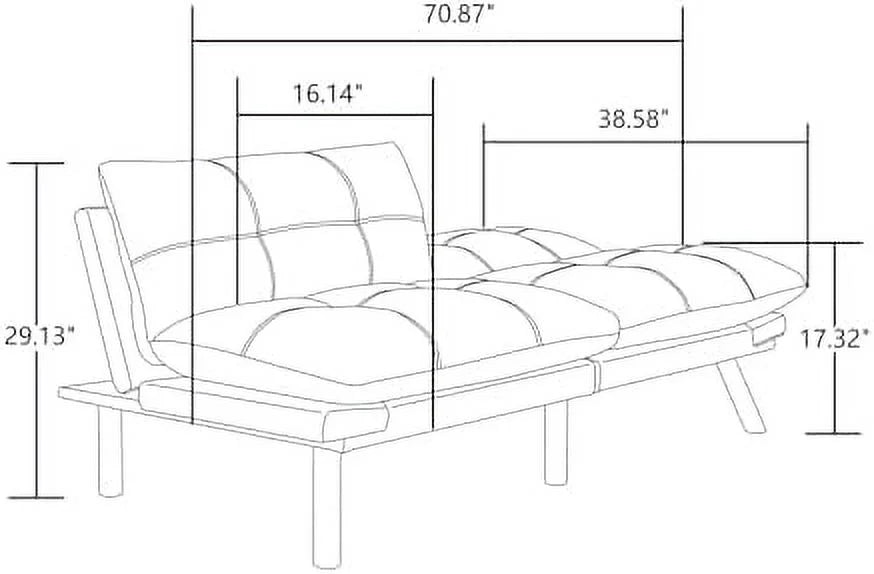 Green Velvet Convertible Sofa Bed E676