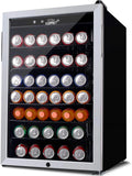 150-Can Beverage Cooler and Refrigerator, Stainless Steel, 4.5 Cu.Ft. X224890