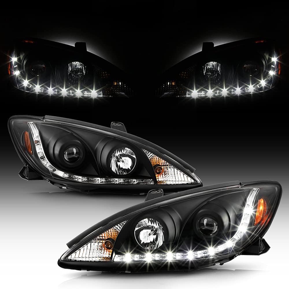 Chrome Housing Projector Headlights Y340