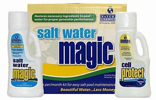 Spa Swimming Pool Salt Water Chemical Kit A535