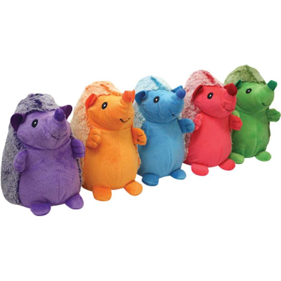 Hedgehog Squeaky Plush Dog Toy H42799