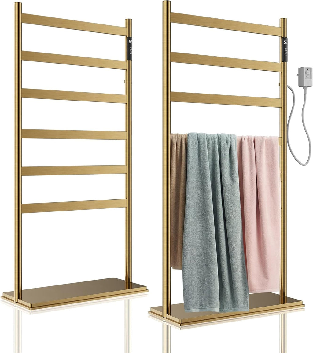 Heated Towel Warmer with Timer and Temperature Control P378855