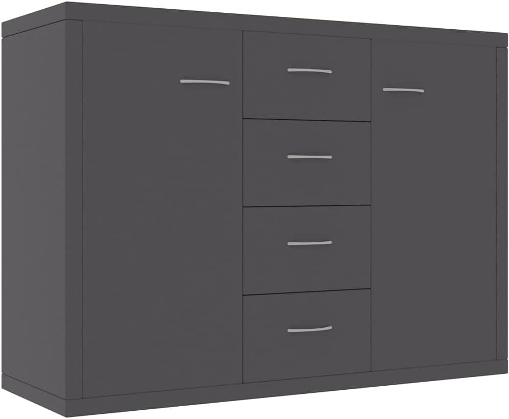 Black Chipboard Sideboard J518781