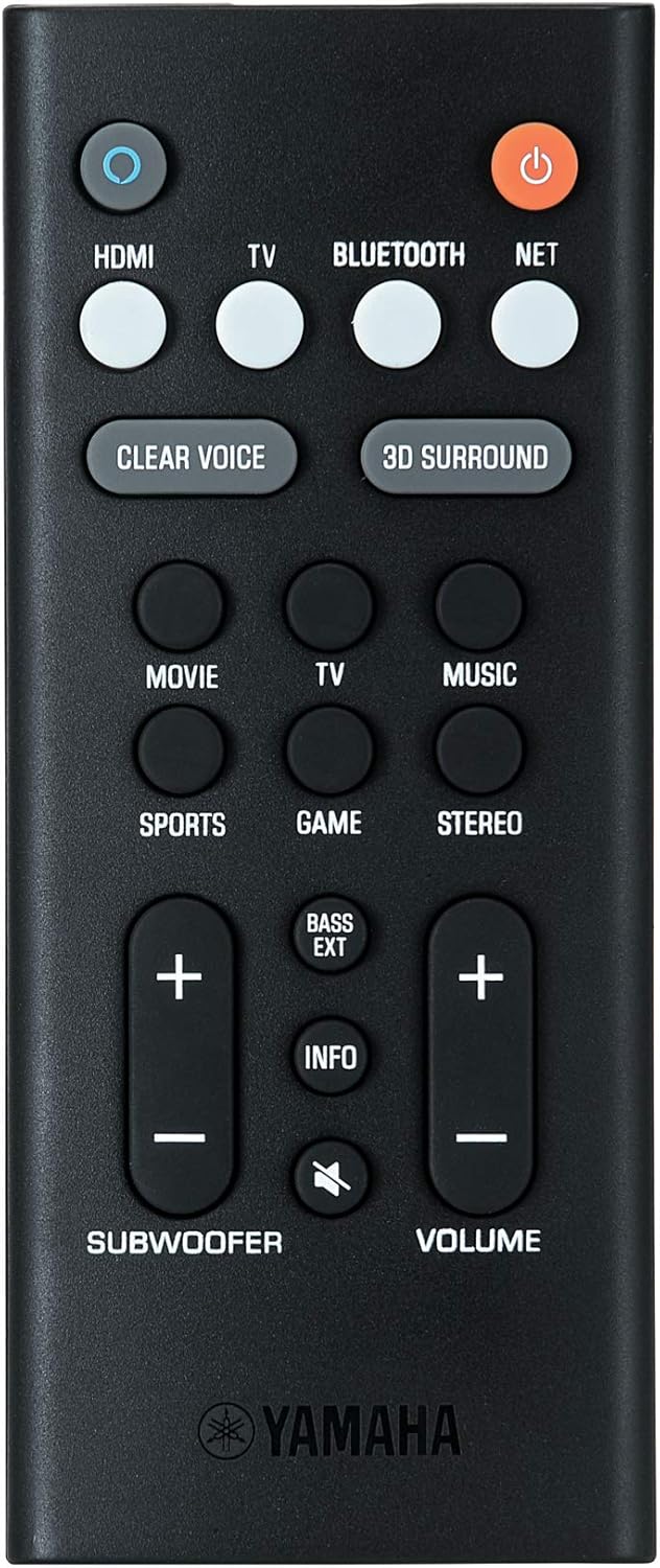 Black Sound Bar with Wireless Subwoofer O304089
