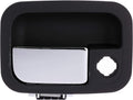 Chrome Lever and Black Housing Door Handle Pack of 2 X28189