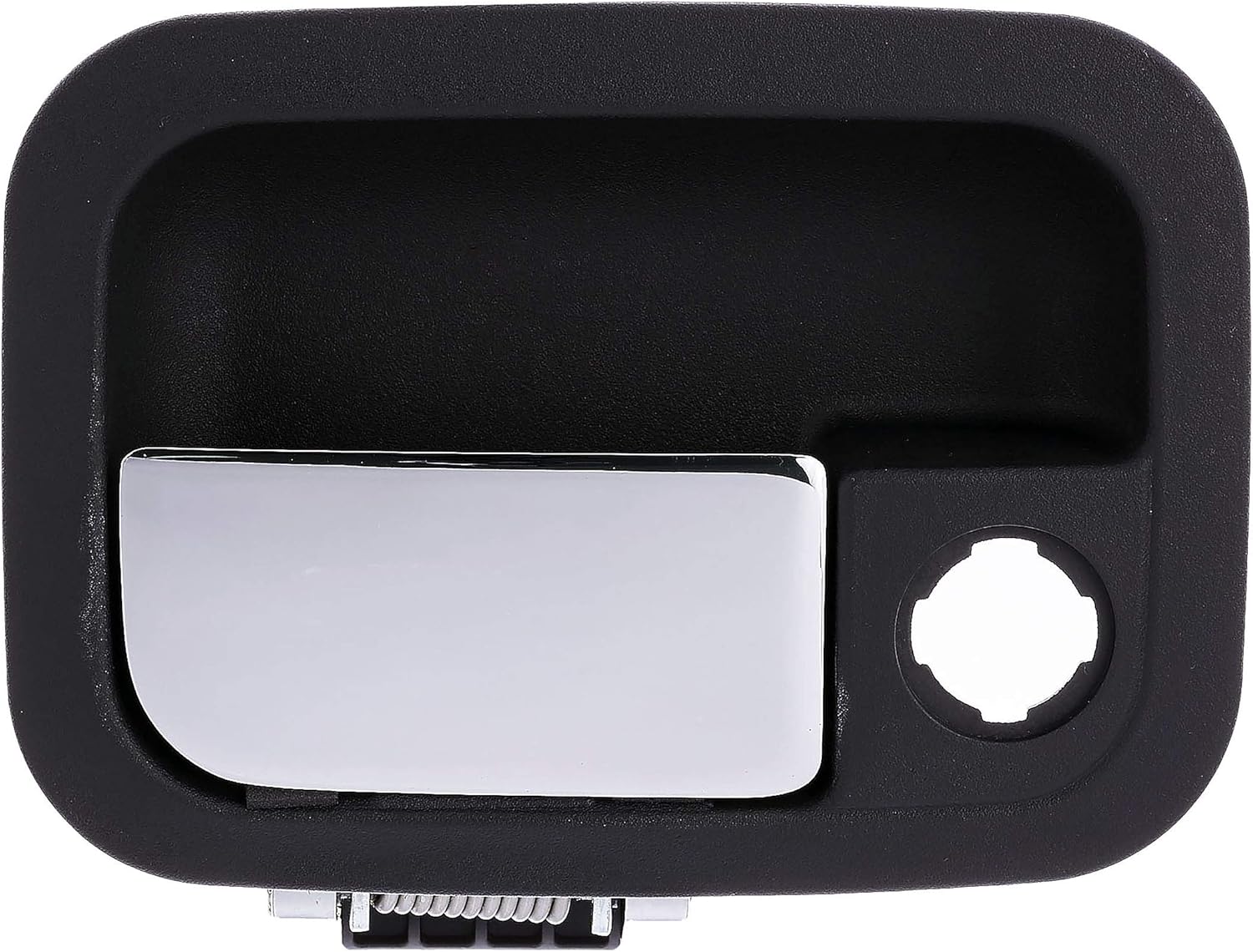 Chrome Lever and Black Housing Door Handle Pack of 2 X28189