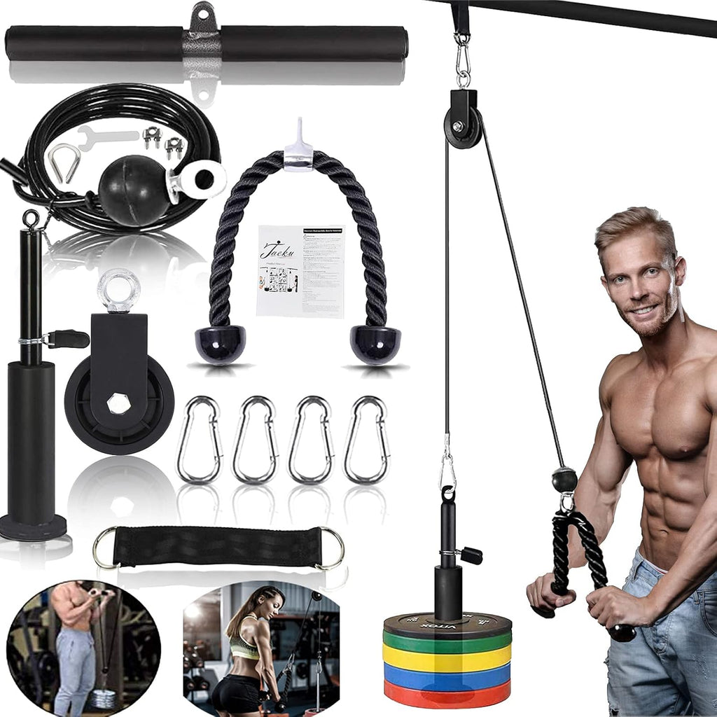 Weight Cable Pulley System Home Gym Equipment J269857
