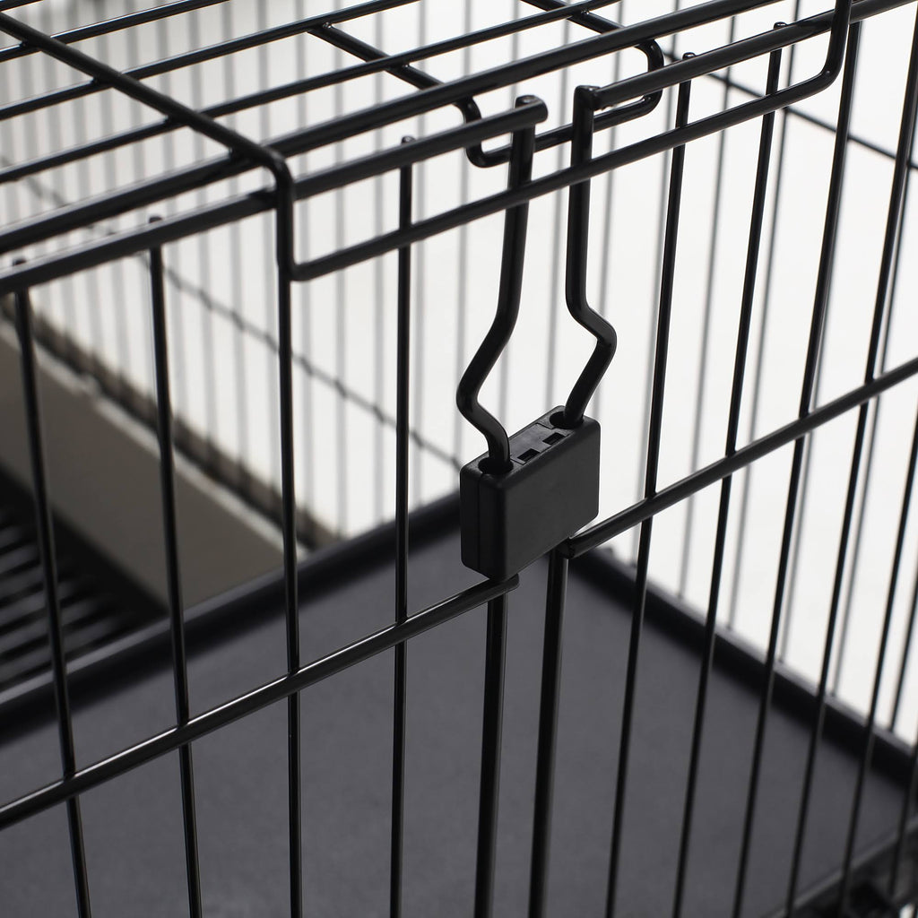 Metal 4-level Rabbit Cage Indoor Small Animal Hutch H66959