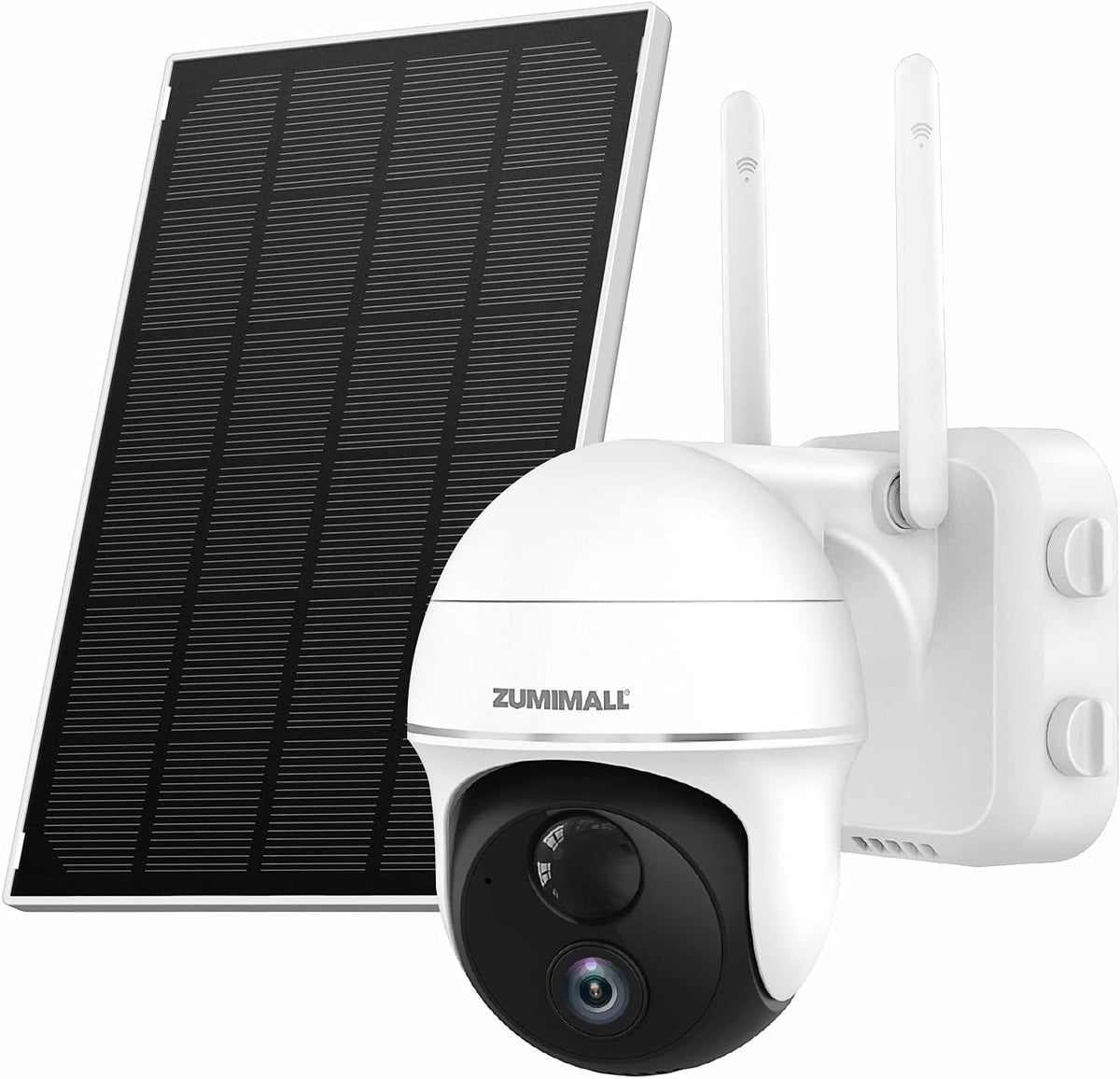 Wireless WiFi Pan Tilt 360° View Solar Powered Security Camera S399