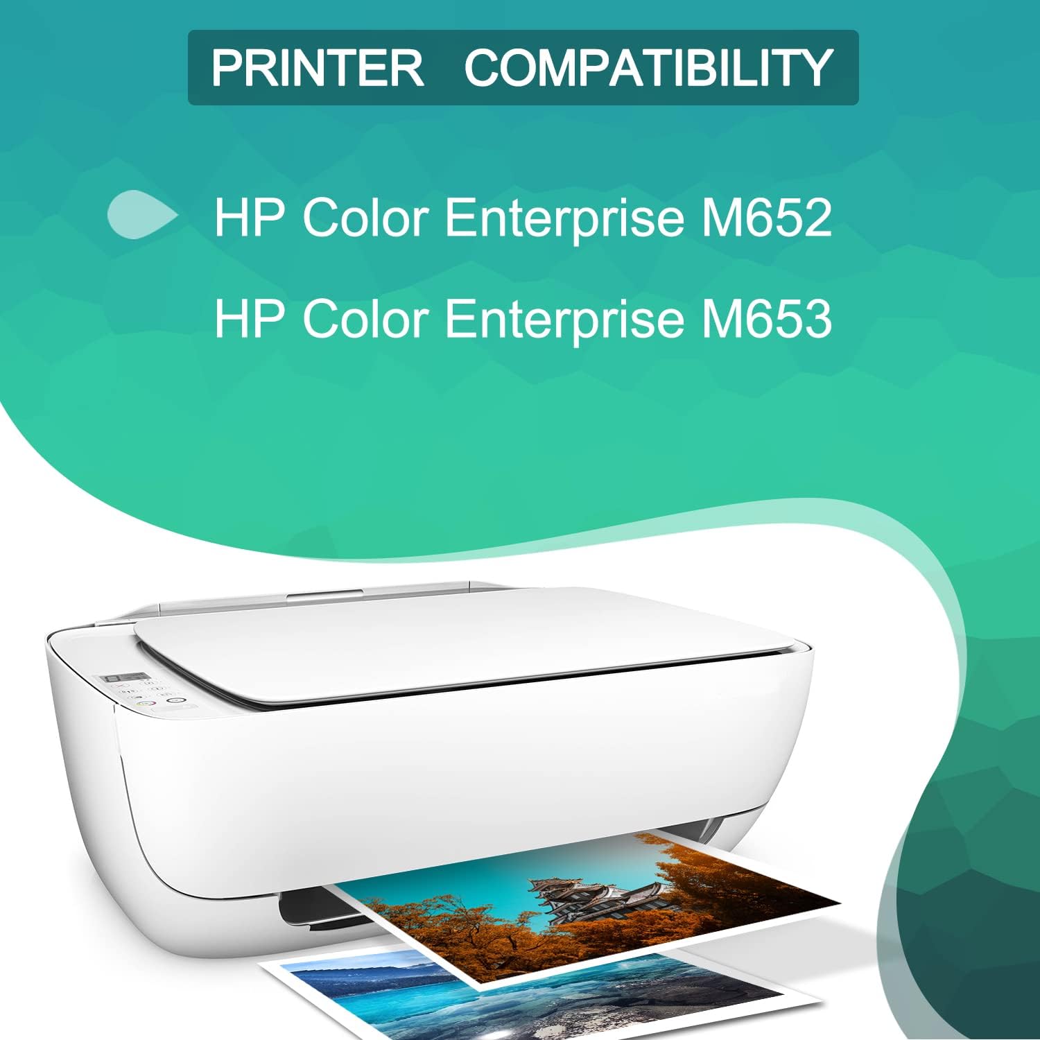 Compatible Toner Cartridge for HP Printer (1 Black 1 Cyan 1 Magenta 1 Yellow) U952