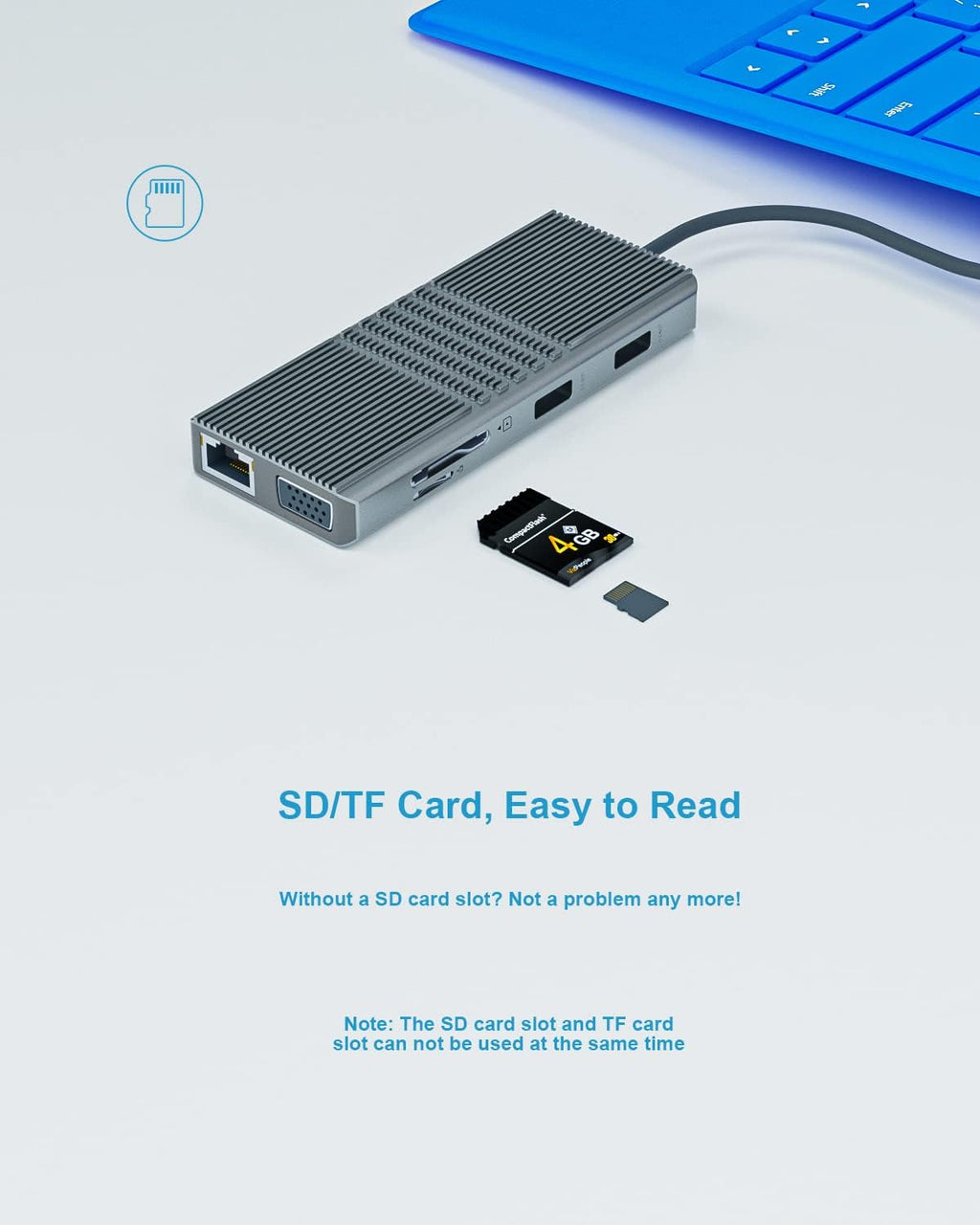 11 in 2 USB C Docking Station with HDMI VGA PD3.0 RJ45 USB2.0 USB3.0 Pack of 2 H134