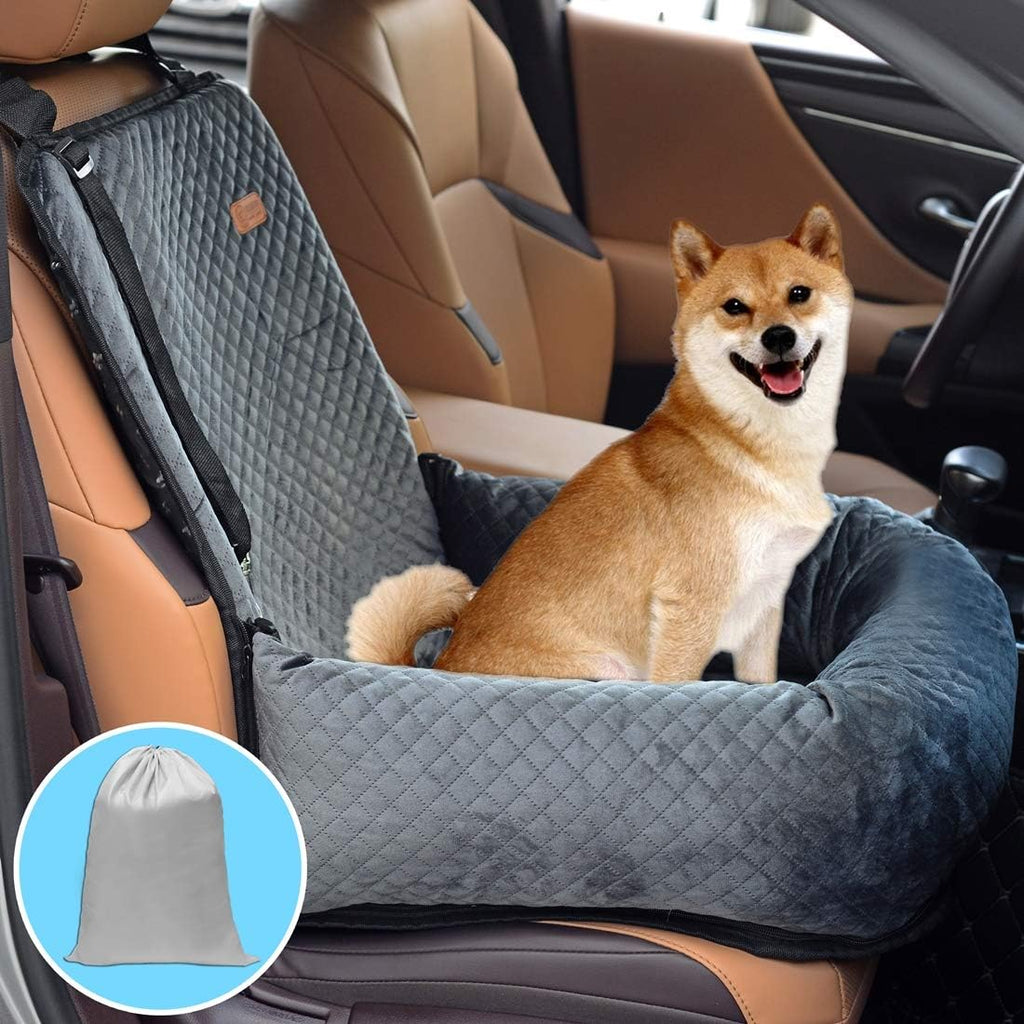 Gray Dog Car Seat Pet Travel Safety Car Seat C280
