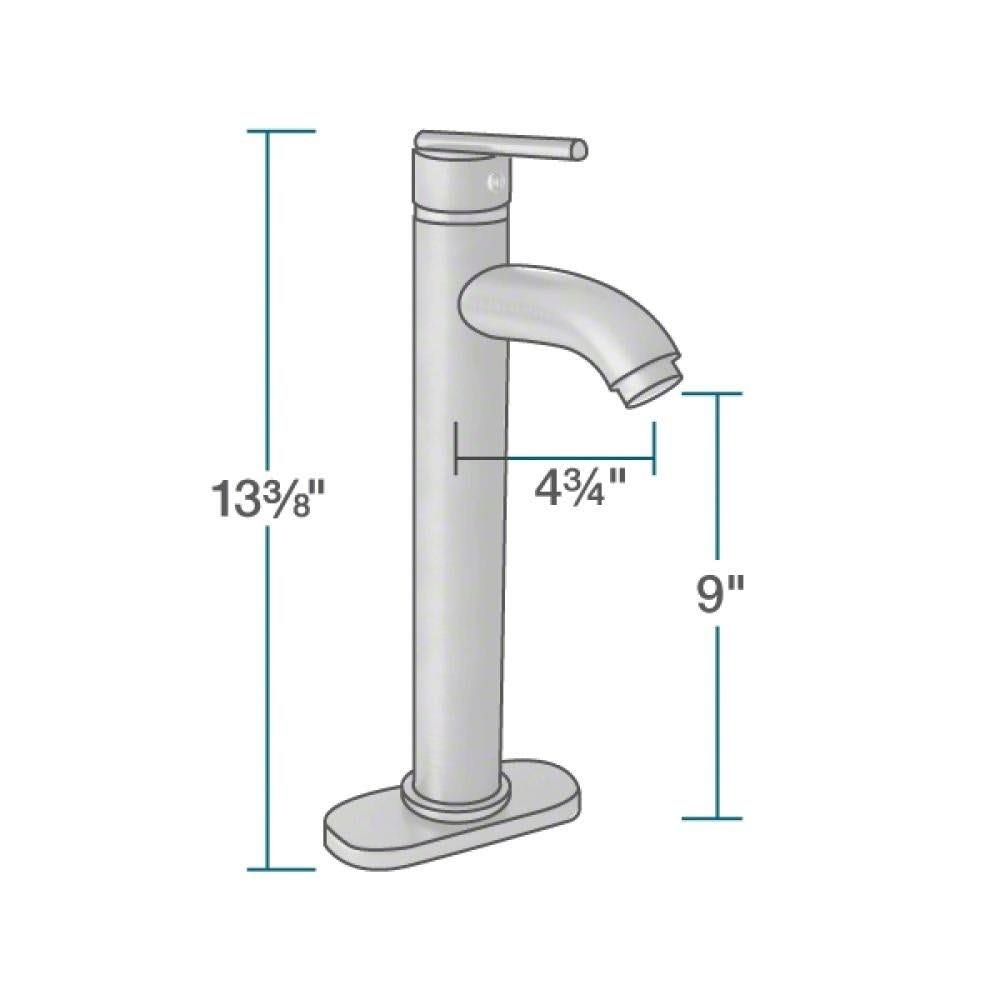 Polystone Rectangle Vessel Sink with Vessel Faucet D35850