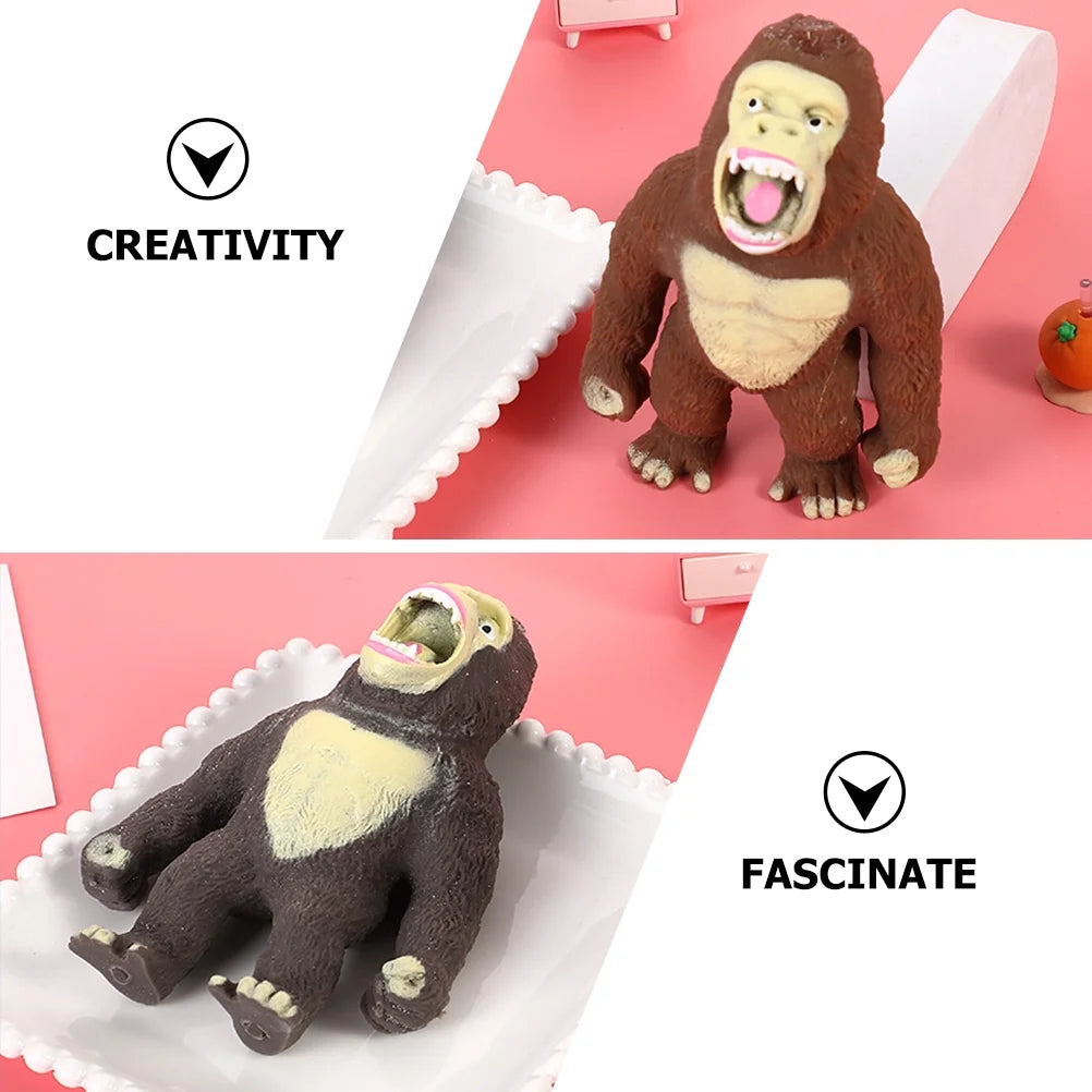 2 PCS Stretchy Chimpanzee Monkey Toys E827156