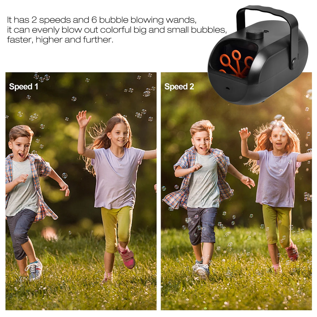 Portable Rechargeable Bubble Machine R70116