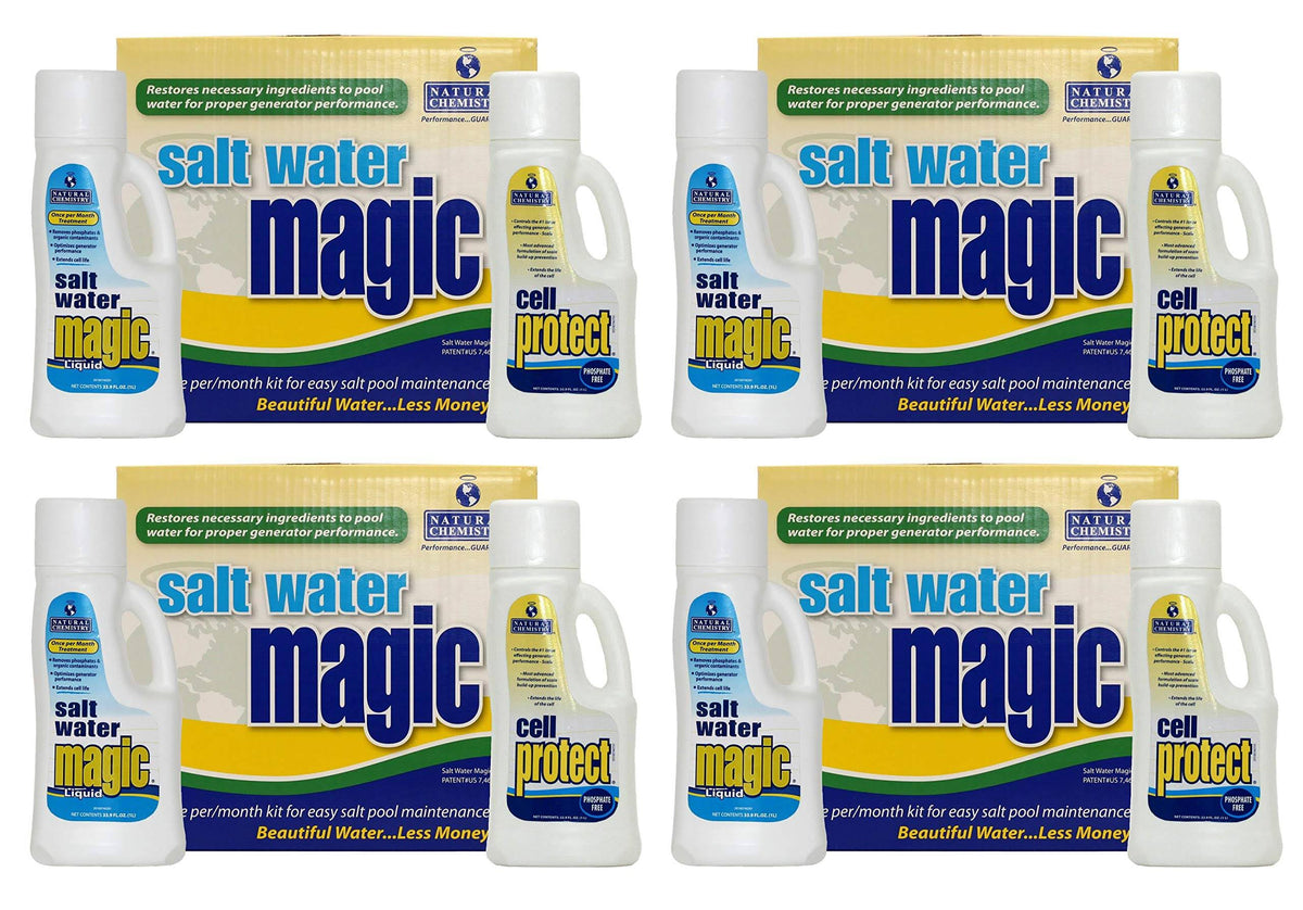 Spa Swimming Pool Salt Water Chemical Kit A535