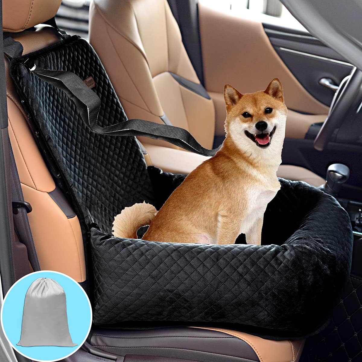 Gray Dog Car Seat Pet Travel Safety Car Seat C280